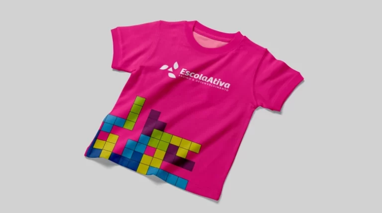 Camiseta Rosa Frente
